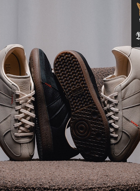 阿迪达斯Adidas Hartcopy x BW Army联名复古德训休闲板鞋 KK3301