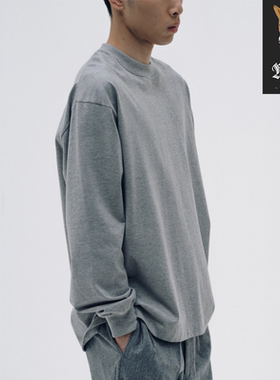 KAPTAIN SUNSHINE Suvin Supima Tube Tee Heavy 重磅纯色长袖T恤