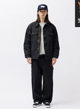 WTAPS MICH / JACKET / COTTON. CNVS 夹棉宽松日系夹克外套 25AW