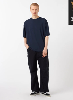 现货 NANAMICA Cargo Pants 宽松棉质抽绳大口袋休闲工装裤25AW