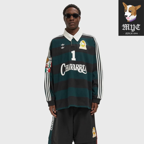 adidas x Willy Chavarria联名橄榄球长袖T棒球帽足球围巾 KV1977