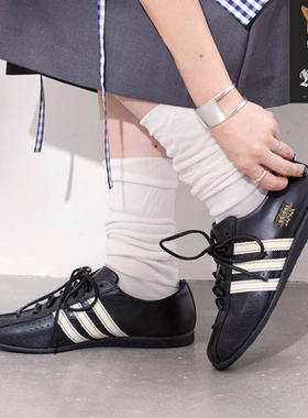 阿迪达斯Adidas JAPAN LUX皮革薄底舒适百搭生活运动休闲鞋KJ5160