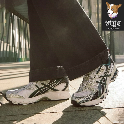 亚瑟士Asics GEL-Nimbus 10.1 复古银网眼缓震低帮跑步鞋1203A820
