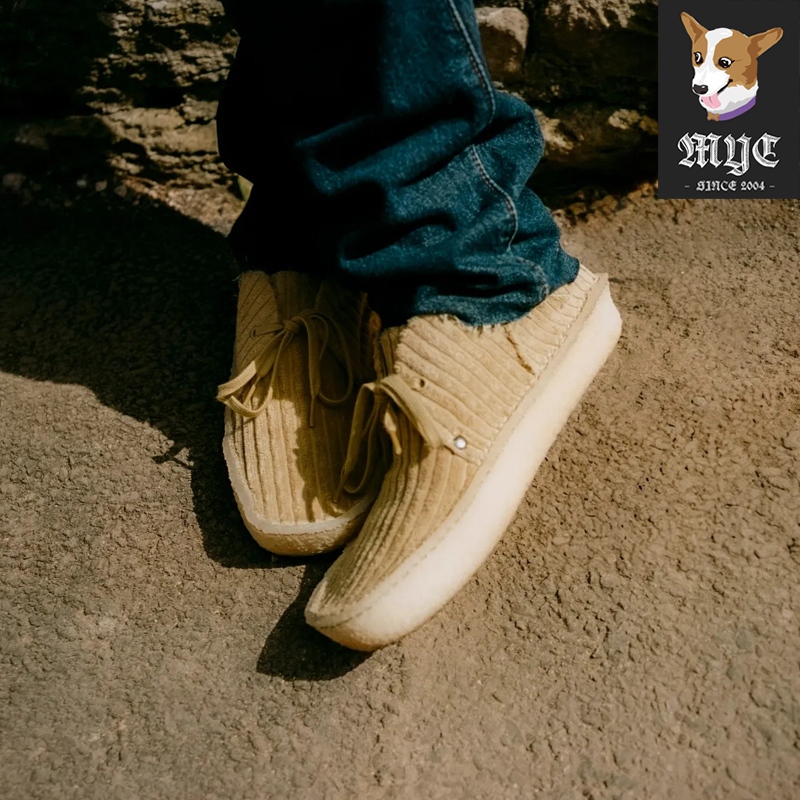 其乐CLARKS Desert Rain x Liam Gallagher 联名款绒面革休闲鞋