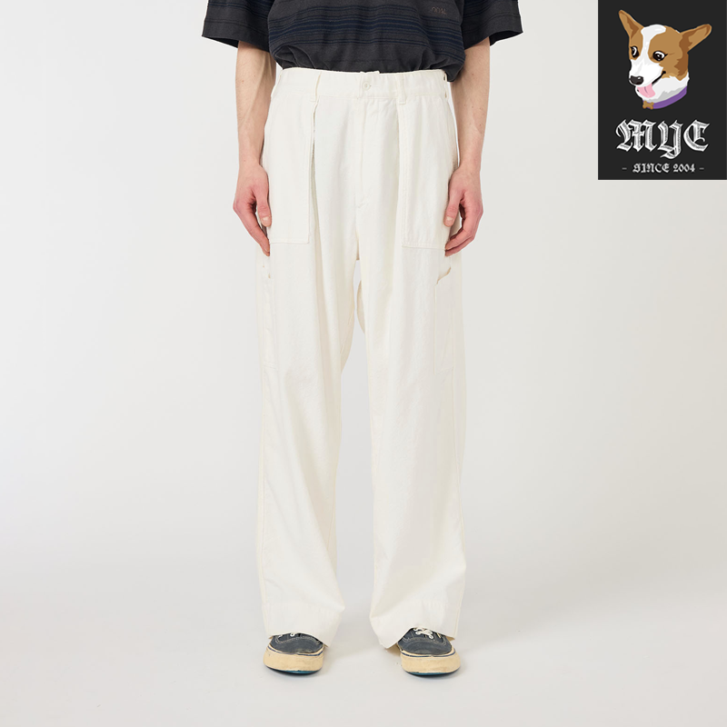 NANAMICA Silk Nep Cotton Twill Deck Pants 丝棉斜纹甲板休闲裤