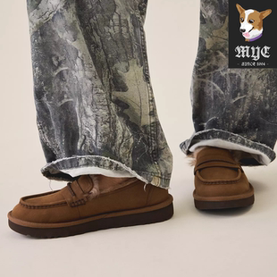 UGG ELLIS NUBUCK LOAFER 女款毛绒舒适保暖经典乐福鞋 1183310