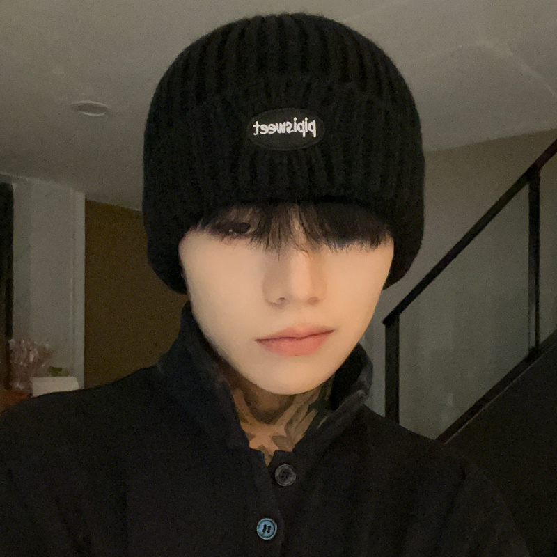 韩版百搭针织毛线帽保暖瓜皮冷帽