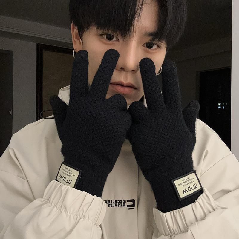 2024新款针织毛线保暖户外手套