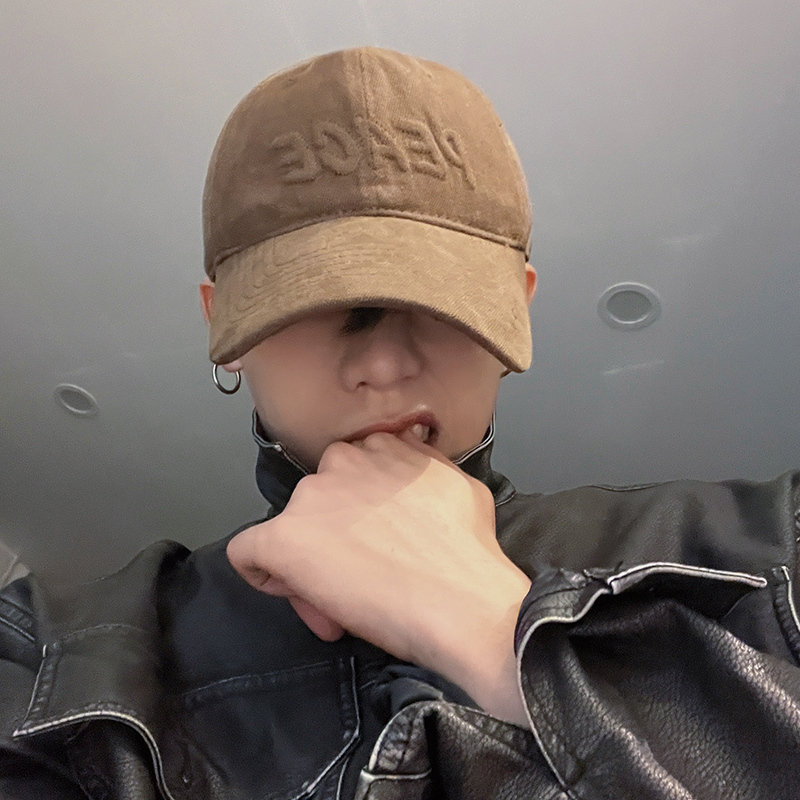 韩版棒球鸭舌帽百搭潮牌男女均可