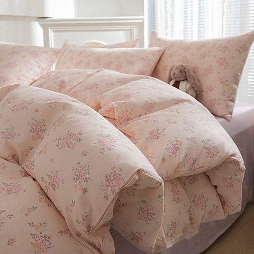 全棉双层纱纯棉纱布被套被罩