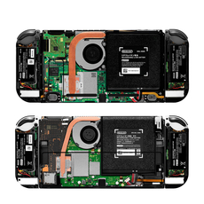 switch主机贴膜 鼎游电玩switch oled贴纸 ns普通版续航版游戏机彩贴线路板保护膜