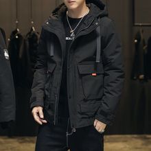 棉衣男士秋冬季外套2020新款爆款潮流加厚羽绒棉服工装棉袄冬装潮