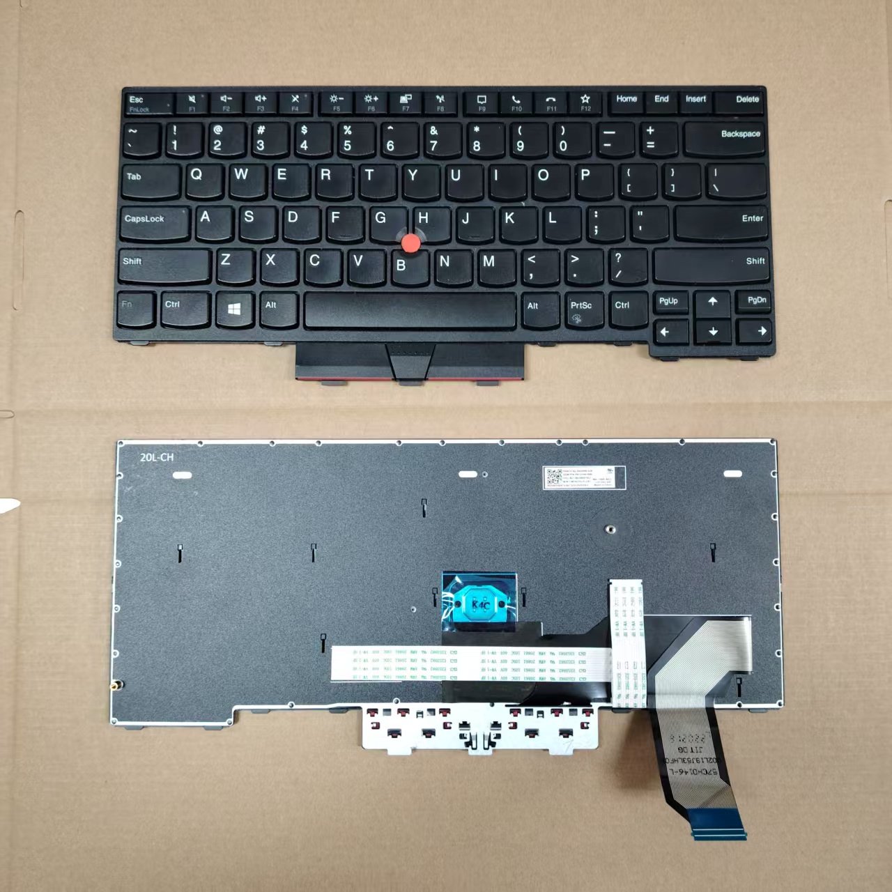 原装拆机 联想 ThinkPad L14 Gen1 L14 Gen2 笔记本键盘 英文