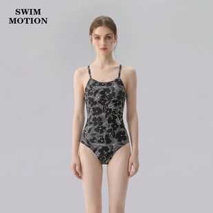 SwimMotion高级感绝美2026新款 游泳馆专用竞速泳衣女 连体专业泳装