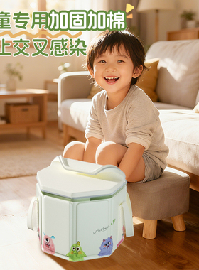 儿童专用泡脚桶保温可折叠家用第一名养生宝宝小号洗脚盆洗脚桶