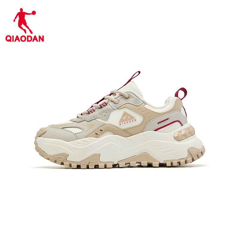 【商场同款】乔丹女户外鞋棉鞋加绒保暖二棉鞋皮面女QDG192254908