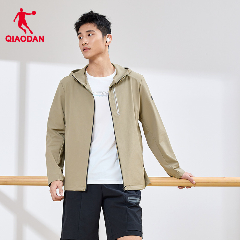 【商场同款】乔丹梭织男外套防风运动风衣运动外套QDEFD3253027