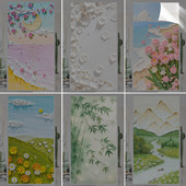 多层加厚全遮光不透人静电无胶磨砂玻璃贴膜隔热防晒浴室厕所防窥