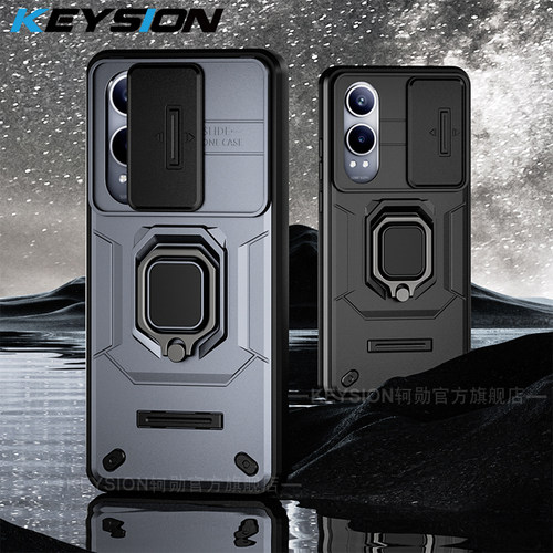 适用OPPO K12X推窗手机壳镜头保护车载磁吸旋转指环支架防摔K12 Plus保护套时尚商务高级男女款多功能保护壳