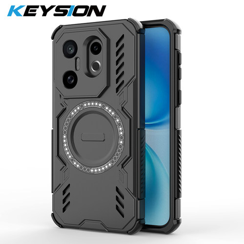 适用VIVO S30 Pro mini手机壳气囊防摔电竞散热透气保护壳磁吸充电壳时尚舒适手感个性商务高级感男女保护套