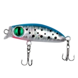 Micro -Bait Road Sub -Bait, Minno Set, Danshui Creek Ruimakou White Stripes Специальные ночи плавающие вода Медленно тонеет фальшивую приманку