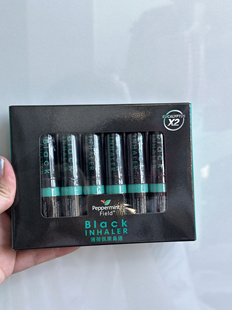 泰国Peppermint薄荷黑鼻通提神清醒脑鼻吸棒清凉上标油八仙筒神器