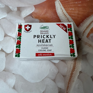 brand蛇牌沐浴香皂经典 玫瑰味清爽清凉皂100g 泰国snake 现货