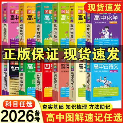 26备考新教材图解速记高中