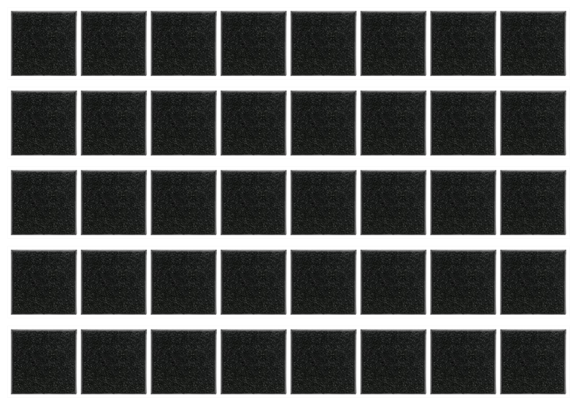 lot of 40pcs 40mm square bases for wh and fw  miniatures bas