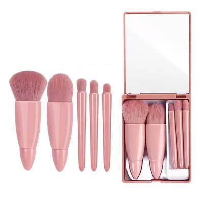 Soft Fluffy Mirror Makeup Brushes Set for cosmetics Foundati