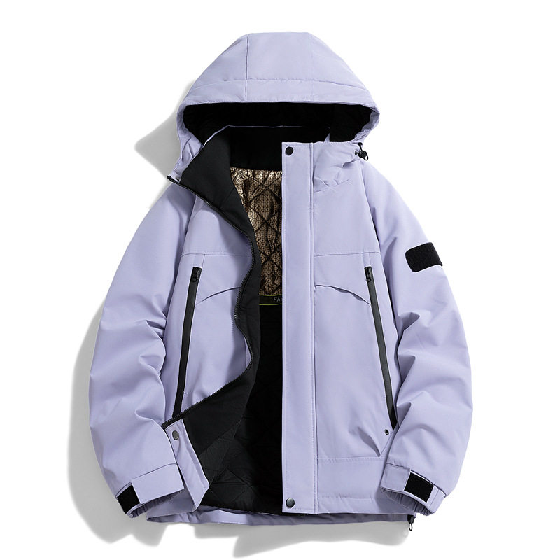 三合一户外工装棉服团队定制