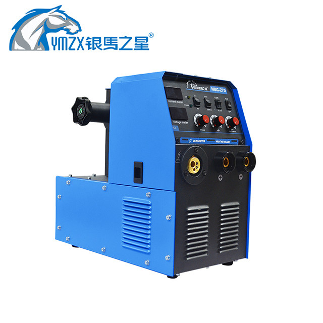 银马之星nbc-270f一体气保电焊机双电压220v 380v型两用直流手提