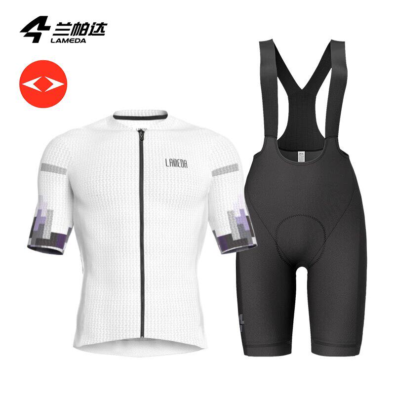 兰帕达短袖骑行服男款长袖双箭头背带短裤套装夏公路车自行车风尚