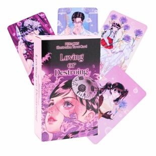 温馨氛围虎蝶塔罗牌 罗曼蒂克系列 prgacon tarot deck