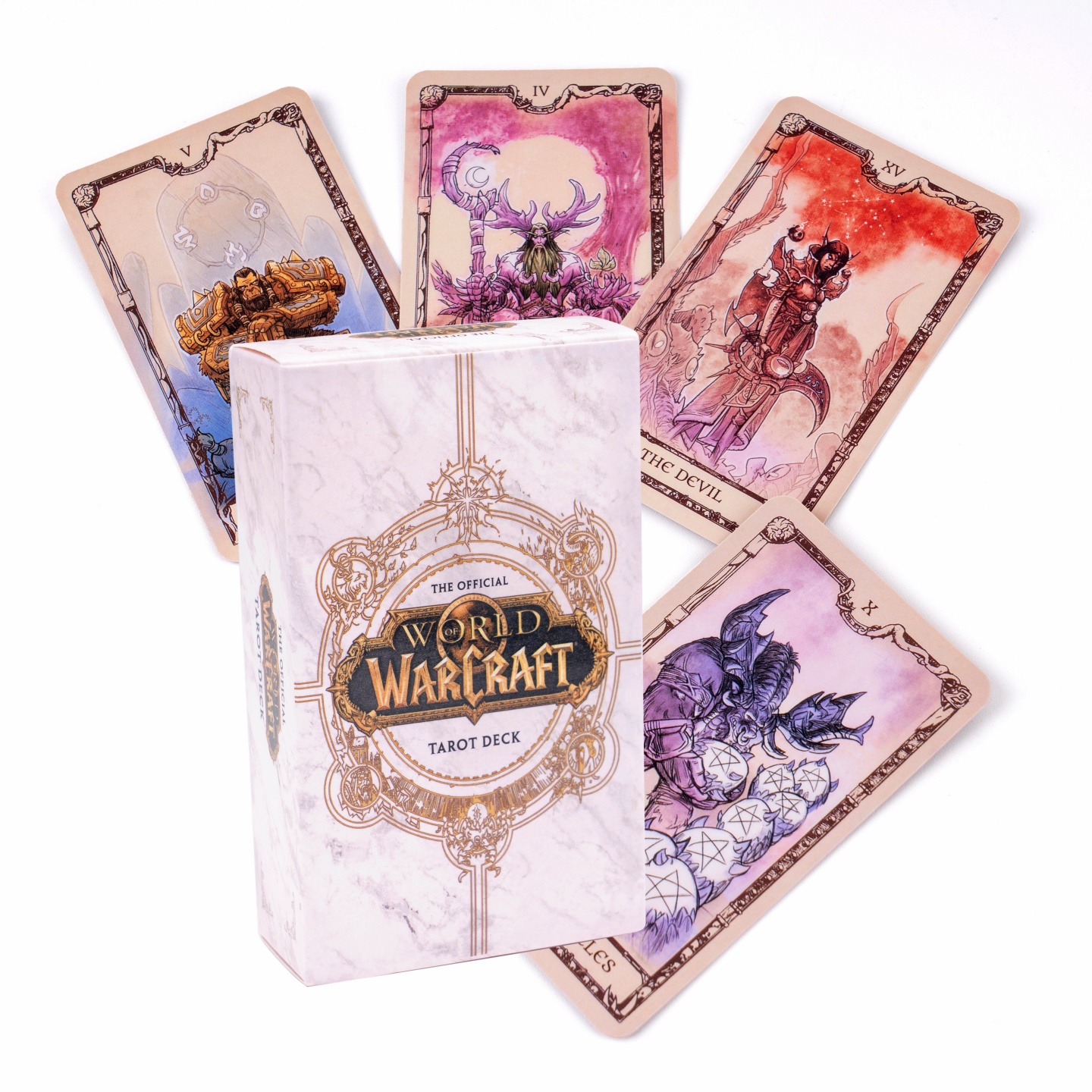 限量500盒韦特暴雪魔兽世界塔罗牌 the world of war craft tarot