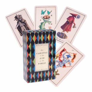 简约超现实主义末日狂欢塔罗牌 carnival at end of world tarot