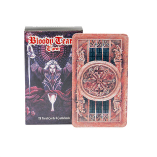 吸血鬼血泪塔罗牌 bloody tears taro牌 血与泪卡罗牌塔