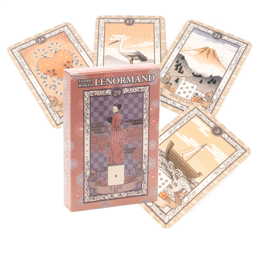 大正日本风大正浪漫雷诺曼卡牌 taisho roman lenormand cards