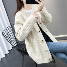 潮针织开衫 外穿 外套女春秋季 2019年新款 初秋网红女士毛衣秋装 女装