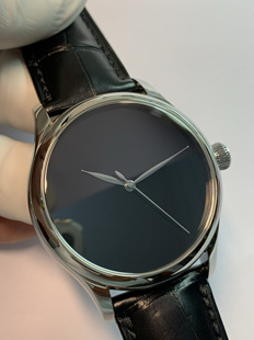 享利慕时手表订制款！瑞士ETA2824-2精磨机芯、美洲鳄鱼皮皮带