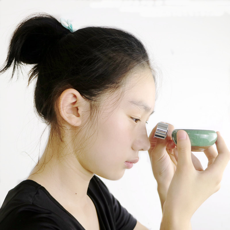 Metal 30 magnifier hold fold Portable Jewellery appraisal High power tool crystal Jade Diamonds Amberin the Electronic Dictionary/Electronic paper book/Stationery , Drawing measurement products , Magnifier  category - from Buy2taobao.com to provide professional Taobao agent buy service