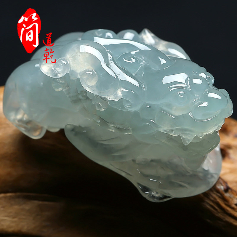 Emerald brave troops Pendant Ice Light colour natural Burma jade Carved three-dimensional Y-264in the Jewelry/Diamond/Jade/Gold , Jade (New) , Choker  category - from Buy2taobao.com to provide professional Taobao agent buy service
