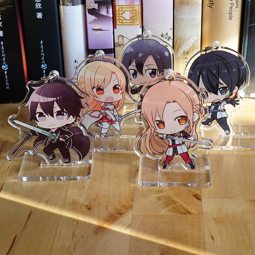 刀剑神域桐人亚丝娜剧场版挂件