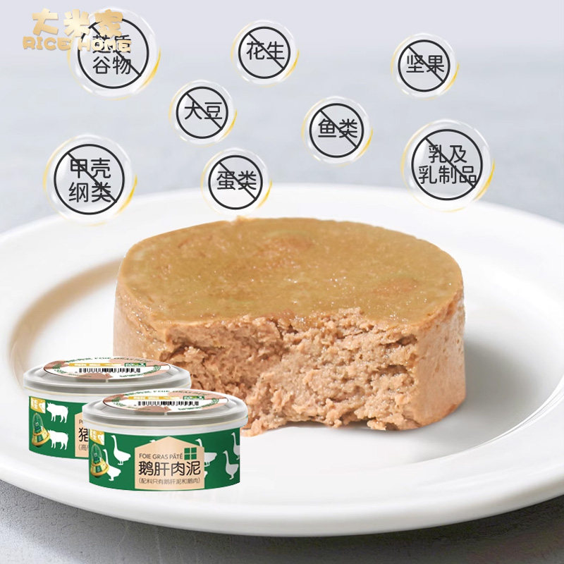 敏星鹅肝泥猪肝肉泥拌饭酱