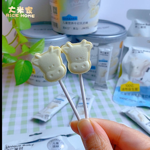 不二宝贝儿童营养牛初乳奶棒棒糖零食奶片送不添加宝宝婴零食儿谱