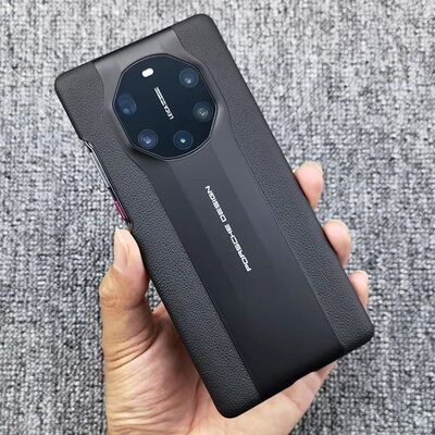 适用华为mate40Rs保时捷手机壳真皮mate40 RS典藏版保护套5g限量版mete防摔后壳mt40rs超薄m40奢华新款男女