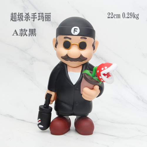 马里奥公仔摆件愚者乐园超级玛丽