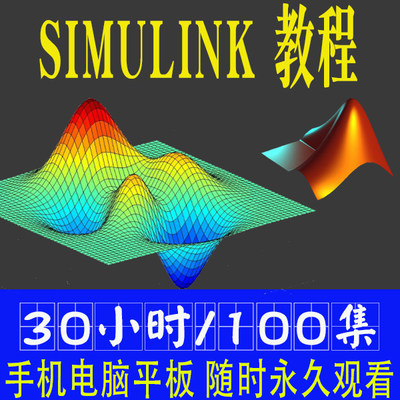 simulink系统建模与仿真子系统封装基础课程matlab2019高级课程实