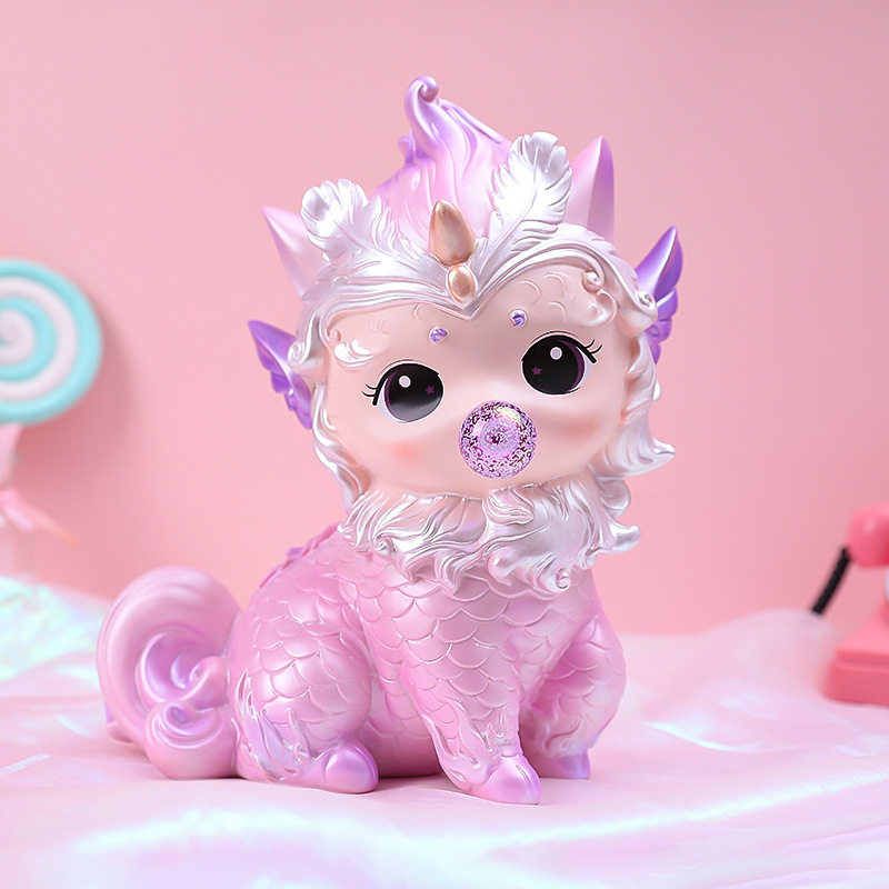 招财福禄兽摆件家居客厅玄关电视柜装饰创意乔迁新居吉祥寓意礼品