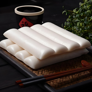庆元特产白粿年糕 手工水磨年糕 炒年糕 6根散装非宁波年糕
